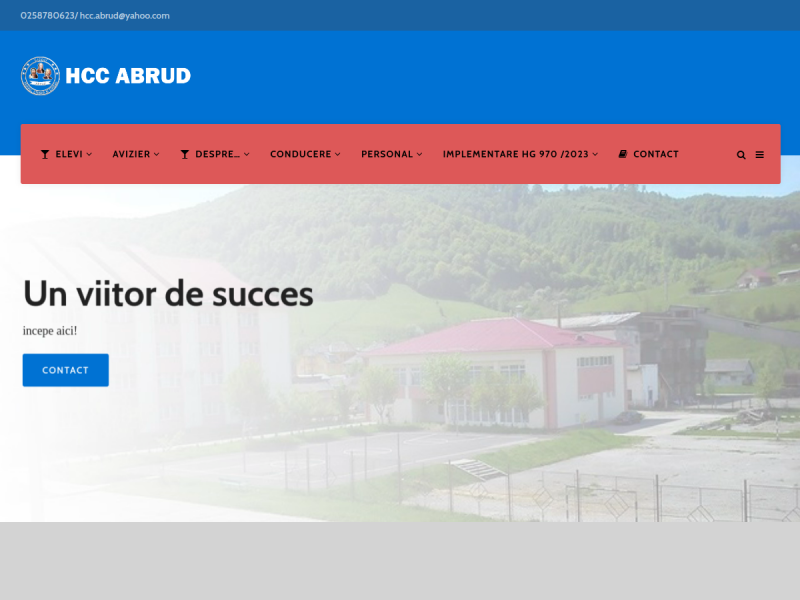 Imagine pentru website-ul unitatii: LICEUL "HOREA, CLOȘCA ȘI CRIȘAN" ABRUD