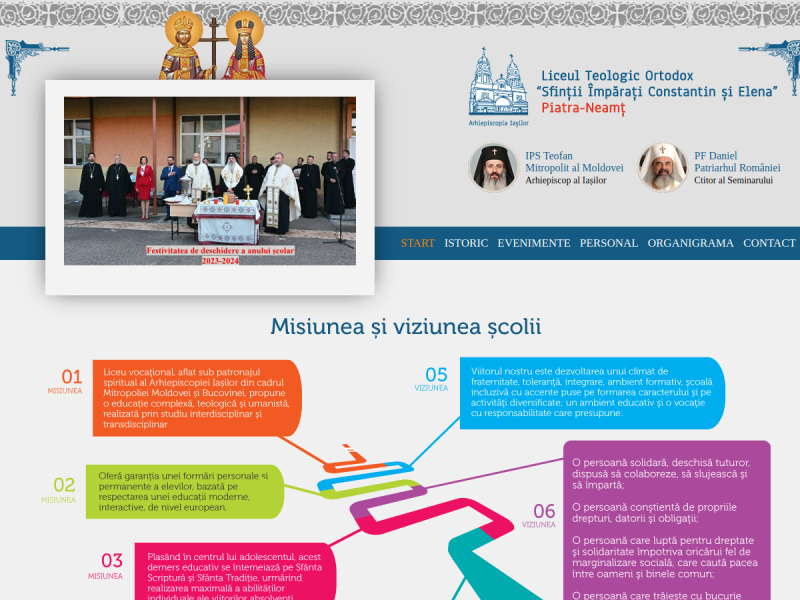 Imagine pentru website-ul unitatii: LICEUL TEOLOGIC ORTODOX „SFINȚII ÎMPĂRAȚI CONSTANTIN ȘI ELENA”, MUNICIPIUL PIATRA-NEAMȚ