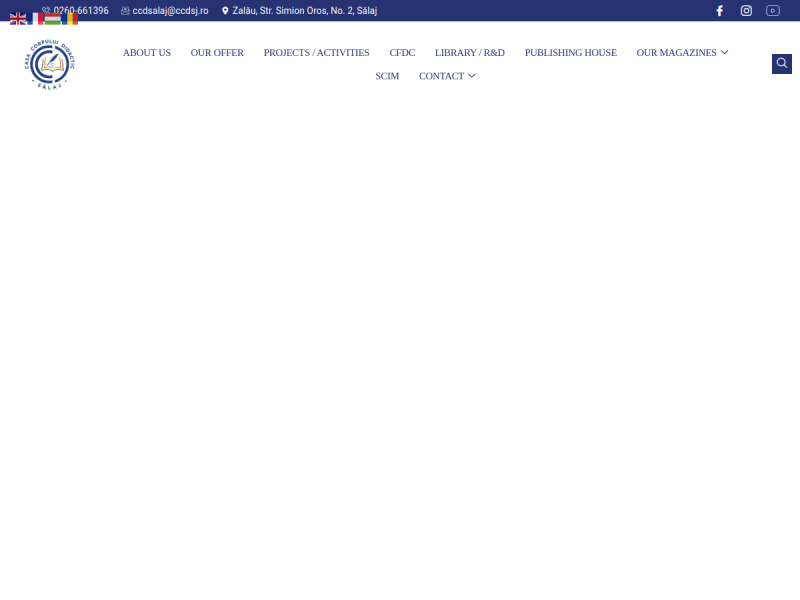 Imagine pentru website-ul unitatii: CASA CORPULUI DIDACTIC SĂLAJ