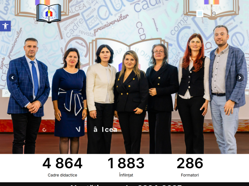 Imagine pentru website-ul unitatii: CASA CORPULUI DIDACTIC VÂLCEA
