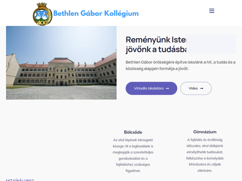 Imagine pentru website-ul unitatii: COLEGIUL NAȚIONAL "BETHLEN GABOR" AIUD