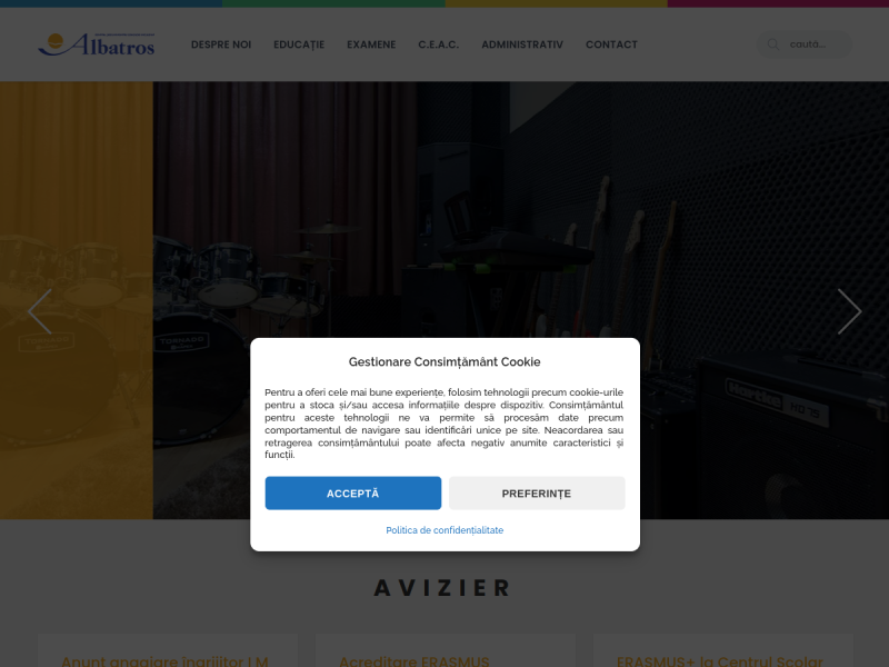 Imagine pentru website-ul unitatii: CENTRUL ŞCOLAR PENTRU EDUCAŢIE INCLUZIVĂ ’ALBATROS’ CONSTANŢA