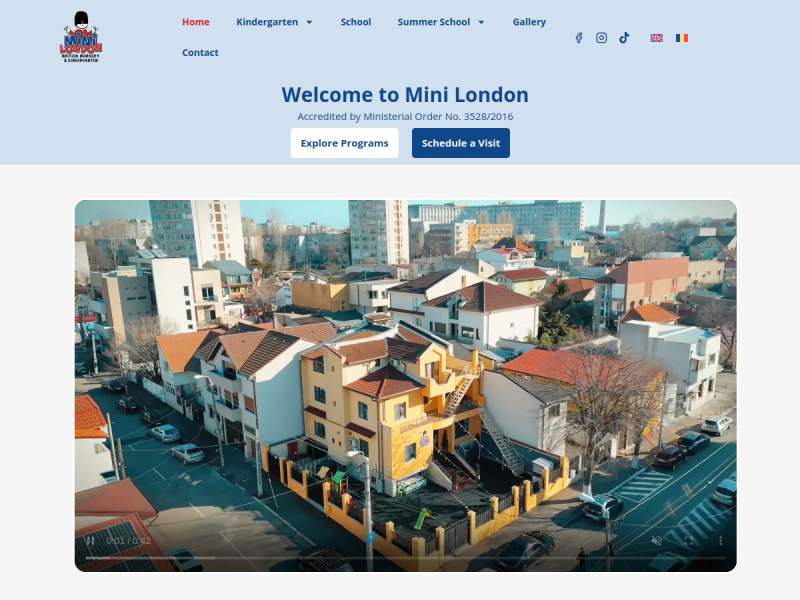 Imagine pentru website-ul unitatii: GRĂDINIŢA ’MINI LONDON’ CONSTANŢA
