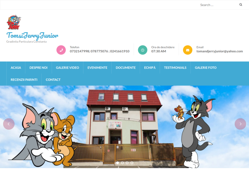 Imagine pentru website-ul unitatii: GRĂDINIŢA ’TOM ŞI JERRY JUNIOR’ CONSTANŢA