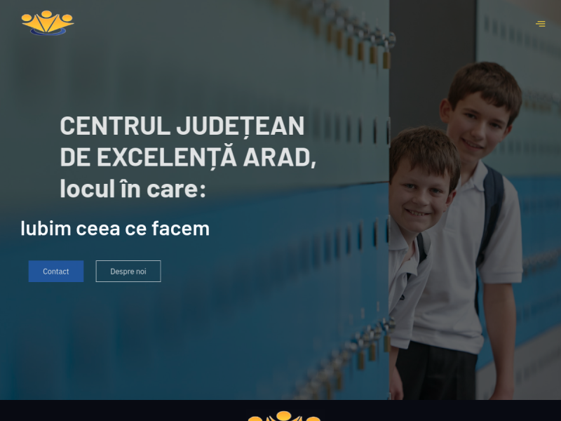 Imagine pentru website-ul unitatii: CENTRUL JUDEȚEAN DE EXCELENȚĂ ARAD